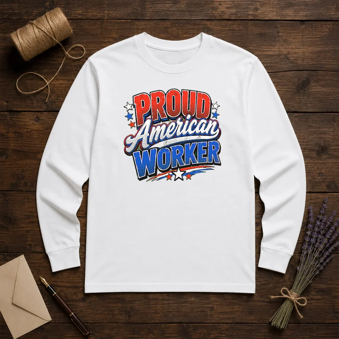 premium-proud-american-worker-labour-day-pop-art-long-sleeve-shirt Premium Proud American Worker Labour Day Pop Art Long Sleeve Shirt