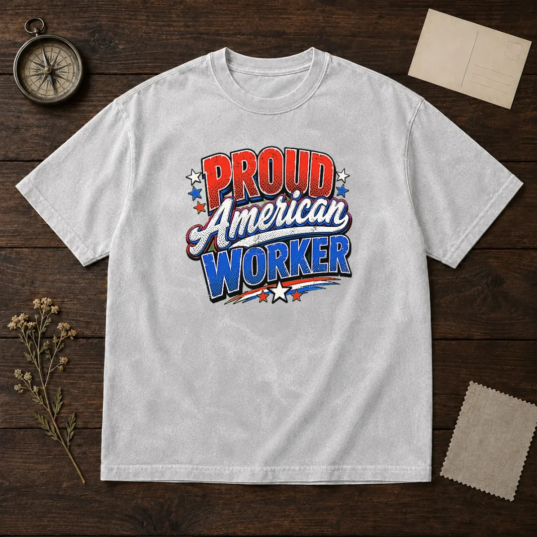 premium-proud-american-worker-labour-day-pop-art-washed-t-shirt Premium Proud American Worker Labour Day Pop Art Washed T-Shirt