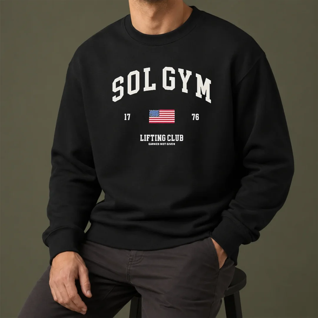 premium-solgym-lifting-club-earned-not-given-1776-distressed-sweater Premium Solgym Lifting Club Earned Not Given 1776 Distressed Sweater