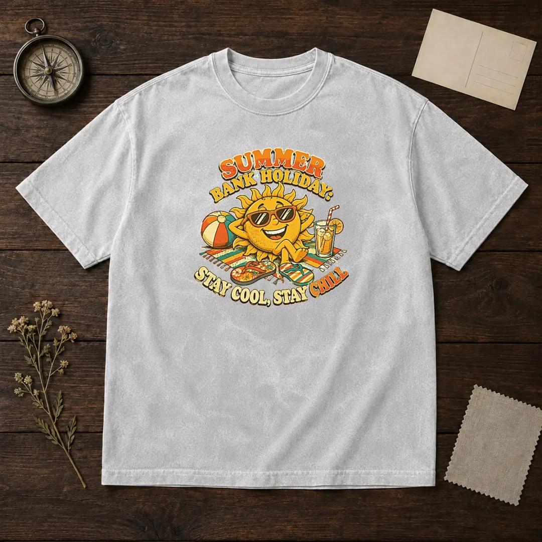 premium-summer-bank-holiday-vintage-chill-sun-washed-t-shirt Premium Summer Bank Holiday Vintage Chill Sun Washed T-Shirt