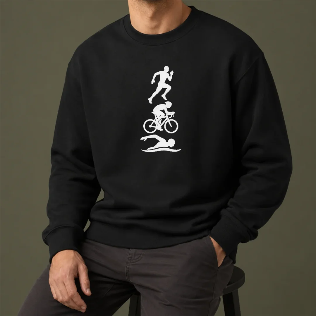 premium-triathlete-swim-bike-run-sweater Premium Triathlete Swim Bike Run Sweater