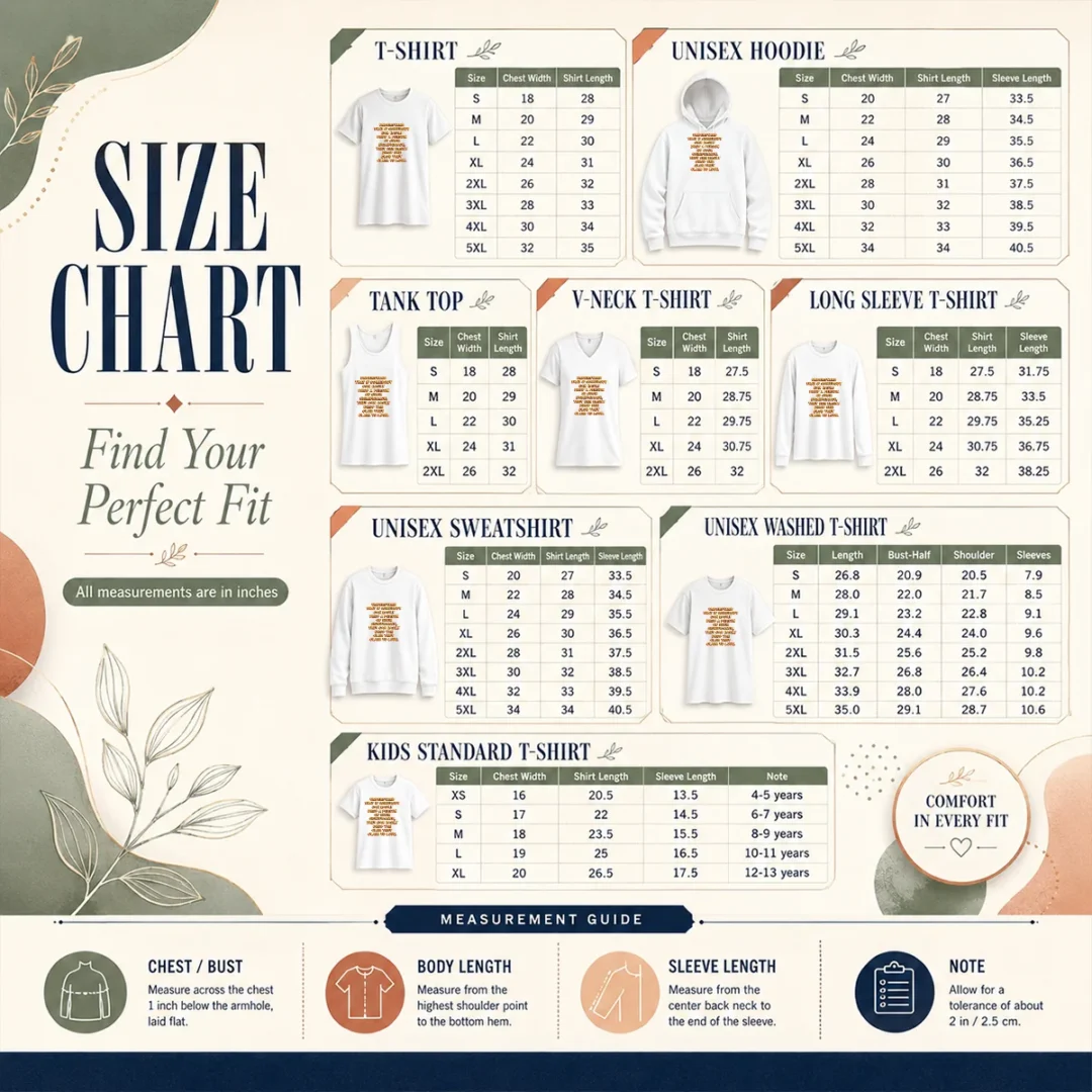 premium-understand-that-if-somebody-can-easily-drop-a-person-they-can-drop-the-club-size-chart Size chart for Premium Understand That If Somebody Can Easily Drop A Person They Can Drop The Club with measurements in inches and cm to help choose the right fit