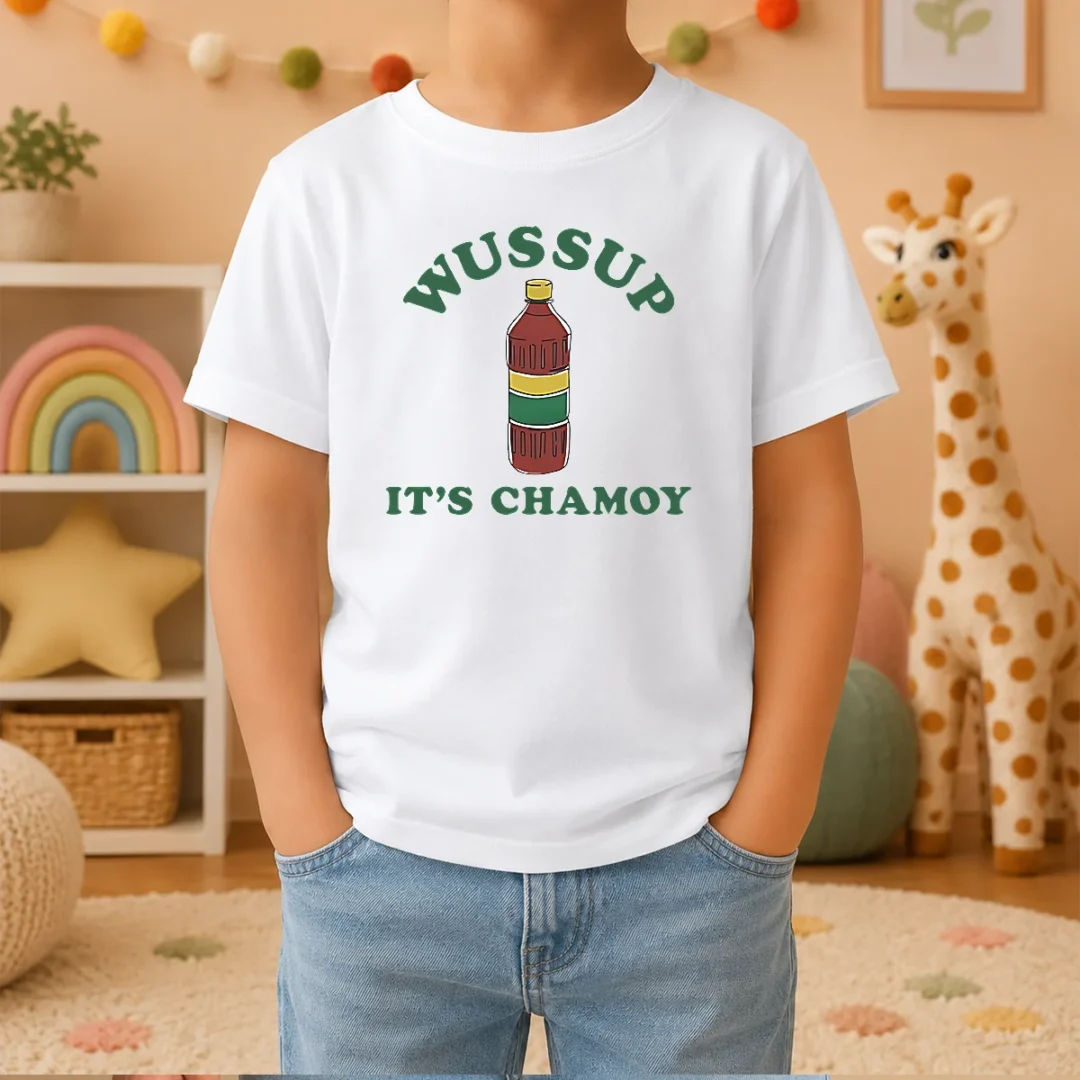 premium-wussup-it-s-chamoy-mexican-candy-spicy-sauce-kids-t-shirt Premium Wussup It'S Chamoy Mexican Candy Spicy Sauce Kids T-Shirt