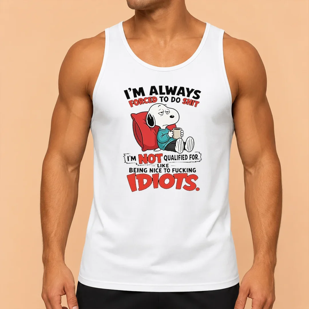 pretty-awesome-im-always-forced-to-do-shit-im-not-qualified-for-like-being-nice-to-fcking-idiots-tank-top Pretty Awesome Im Always Forced To Do Shit Im Not Qualified For Like Being Nice To Fcking Idiots Tank Top