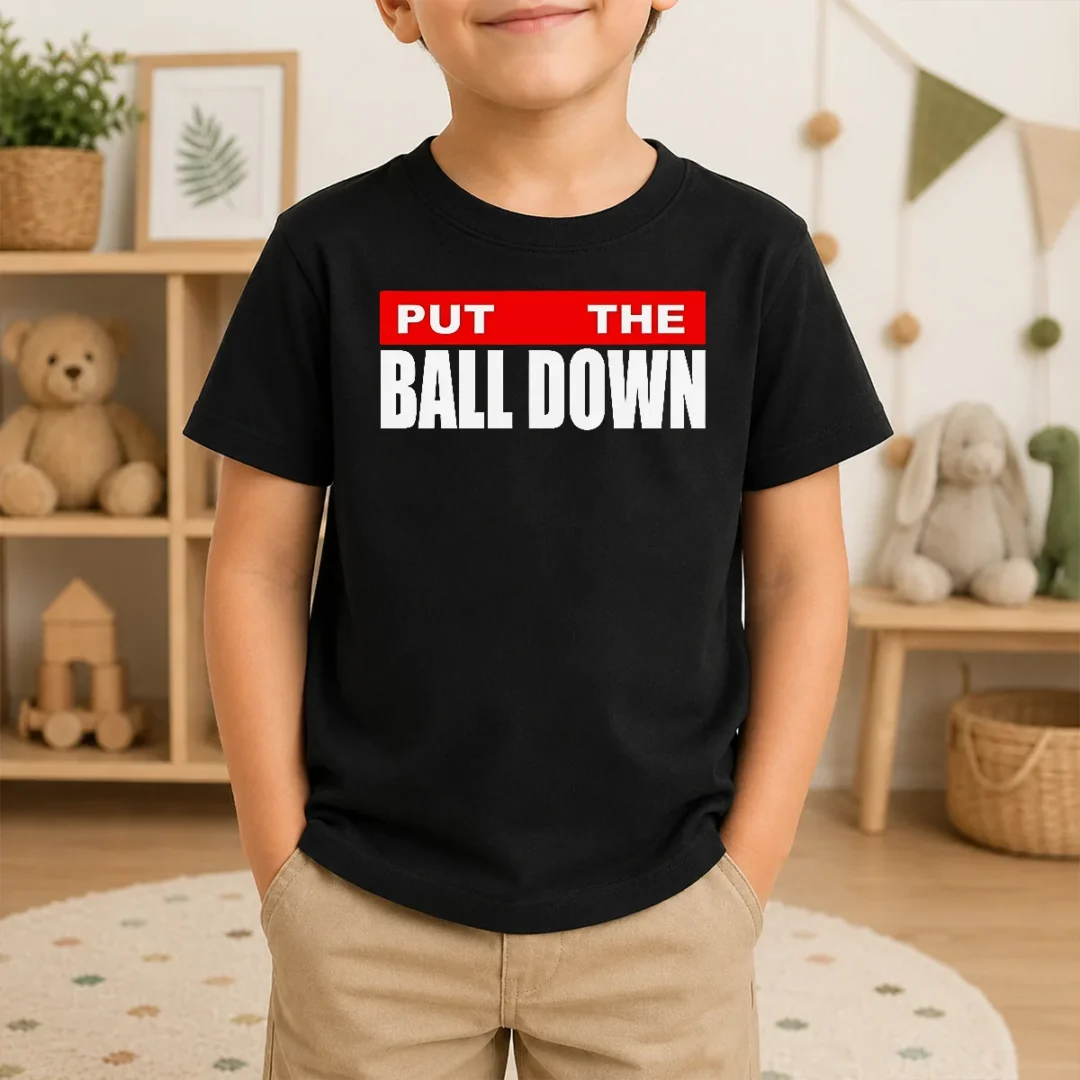 Pretty CJ Gardner Johnson Put The Ball Down Kids T Shirt Pretty CJ Gardner Johnson Put The Ball Down Kids T-Shirt