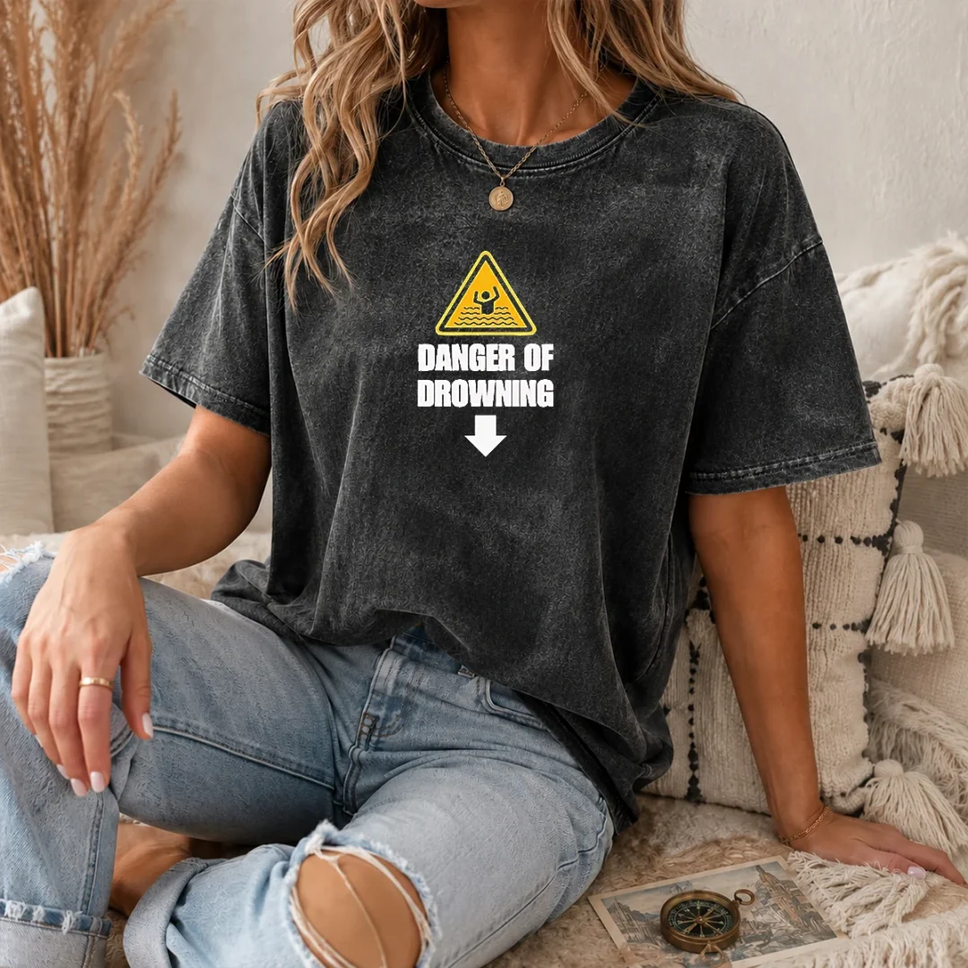 pretty-danger-of-drowning-symbol-sign-water-safety-alert-warning-washed-t-shirt Pretty Danger Of Drowning Symbol Sign Water Safety Alert Warning Washed T-Shirt