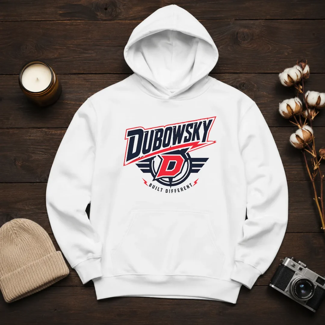 pretty-dubowsky-built-different-lightning-bolt-sports-logo-hoodie Pretty Dubowsky Built Different Lightning Bolt Sports Logo Hoodie