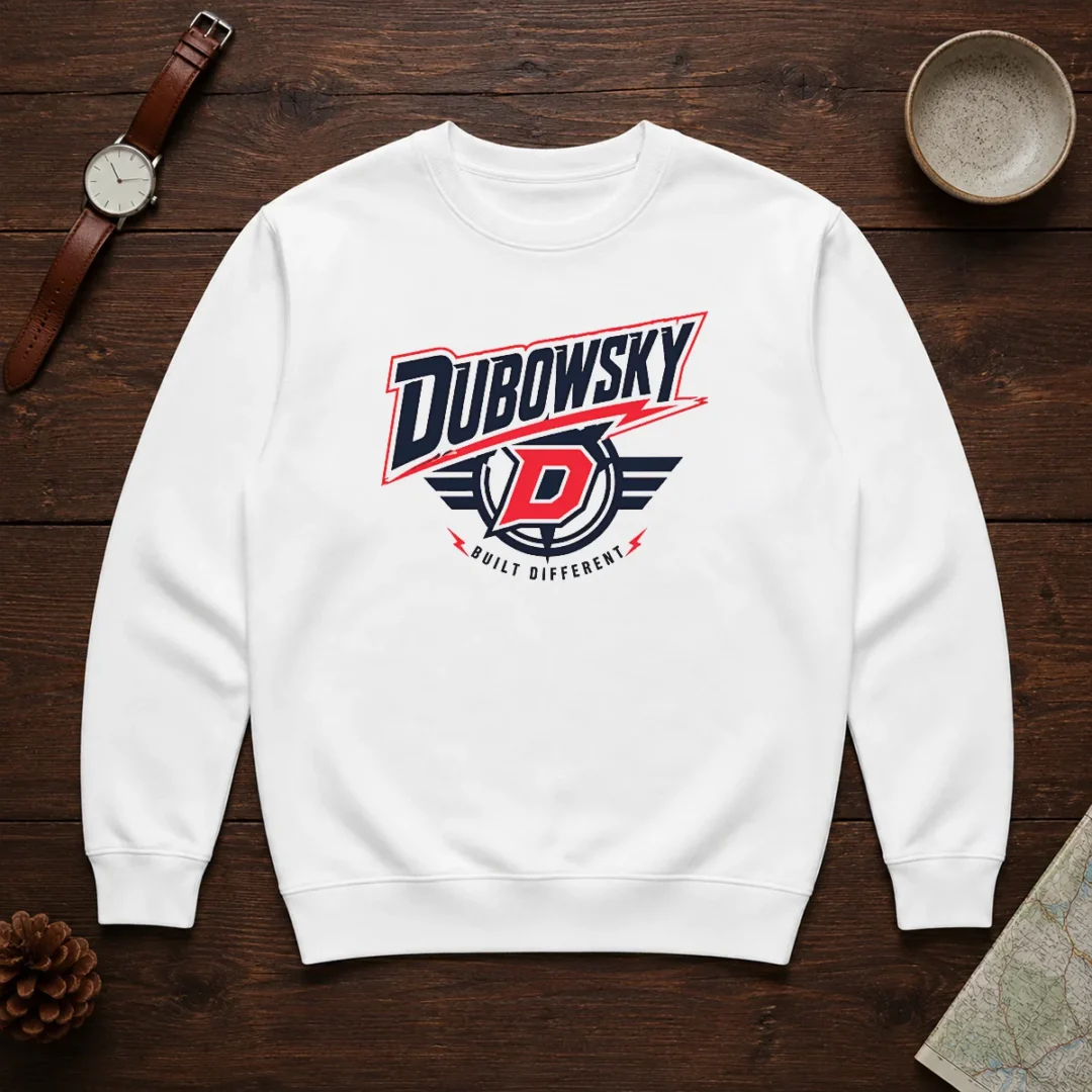 pretty-dubowsky-built-different-lightning-bolt-sports-logo-sweater Pretty Dubowsky Built Different Lightning Bolt Sports Logo Sweater