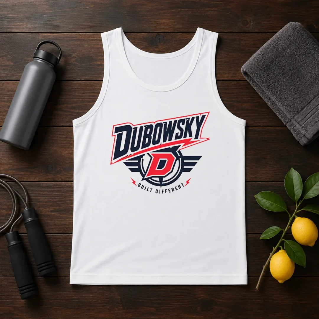 pretty-dubowsky-built-different-lightning-bolt-sports-logo-tank-top Pretty Dubowsky Built Different Lightning Bolt Sports Logo Tank Top