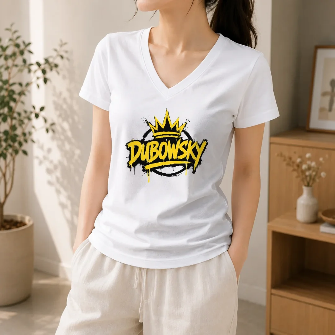 pretty-dubowsky-graffiti-crown-paint-drip-street-art-logo-v-neck-shirt Pretty Dubowsky Graffiti Crown Paint Drip Street Art Logo V-Neck Shirt