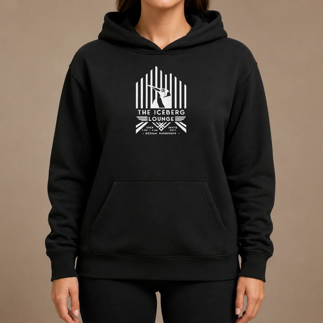 Pretty Good Penguin The Iceberg Lounge Open Invite Gotham Waterfront Hoodie Pretty Good Penguin The Iceberg Lounge Open Invite Gotham Waterfront Hoodie