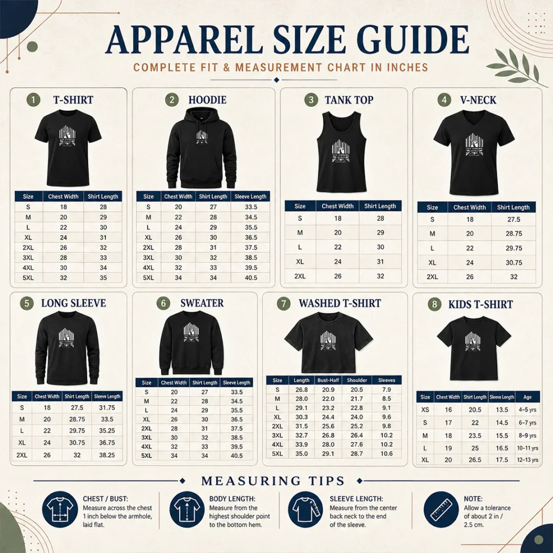 Pretty Good Penguin The Iceberg Lounge Open Invite Gotham Waterfront Size Chart Size chart for Pretty Good Penguin The Iceberg Lounge Open Invite Gotham Waterfront with measurements in inches and cm to help choose the right fit