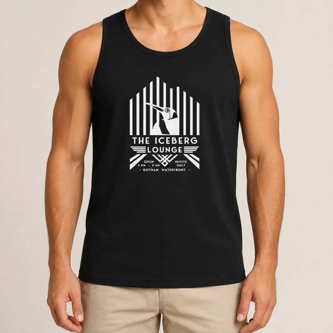Pretty Good Penguin The Iceberg Lounge Open Invite Gotham Waterfront Tank Top Pretty Good Penguin The Iceberg Lounge Open Invite Gotham Waterfront Tank Top