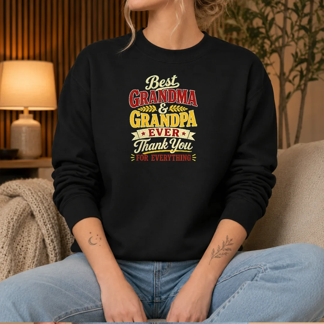 pretty-grandparents-day-best-grandma-grandpa-typography-sweater Pretty Grandparents Day Best Grandma Grandpa Typography Sweater