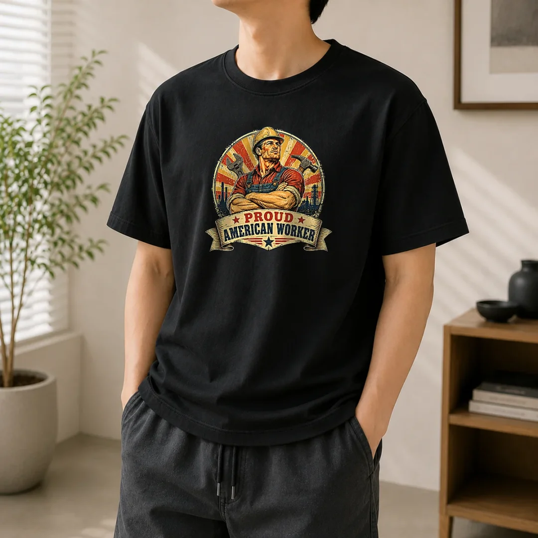 pretty-labour-day-proud-american-worker-vintage-t-shirt Pretty Labour Day Proud American Worker Vintage