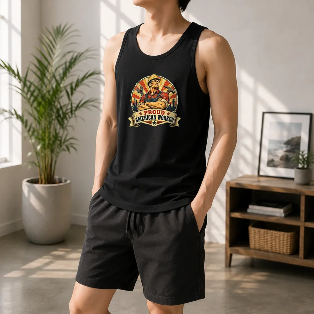pretty-labour-day-proud-american-worker-vintage-tank-top Pretty Labour Day Proud American Worker Vintage Tank Top