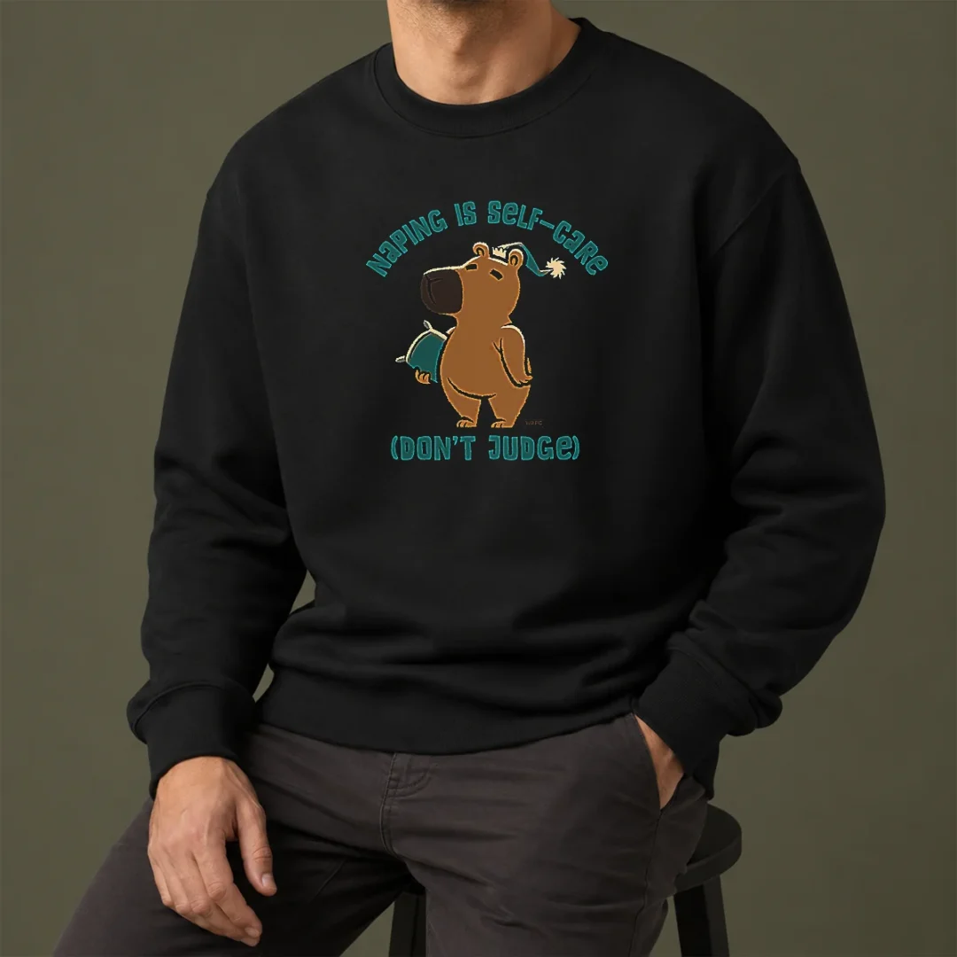 pretty-napping-is-selfcare-sweater Pretty Napping Is Selfcare Sweater