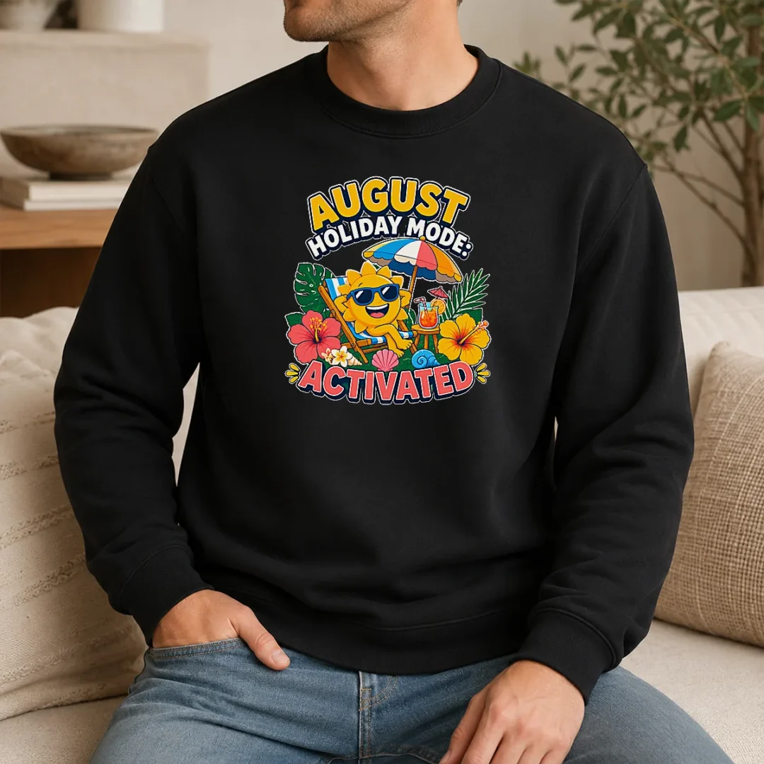 Pretty Nice August Holiday Vector With Summer Vibes Sweater Pretty Nice August Holiday Vector With Summer Vibes Sweater