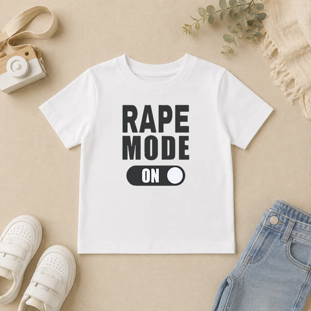 Pretty Nice Rape Mode On Kids T Shirt Pretty Nice Rape Mode On Kids T-Shirt