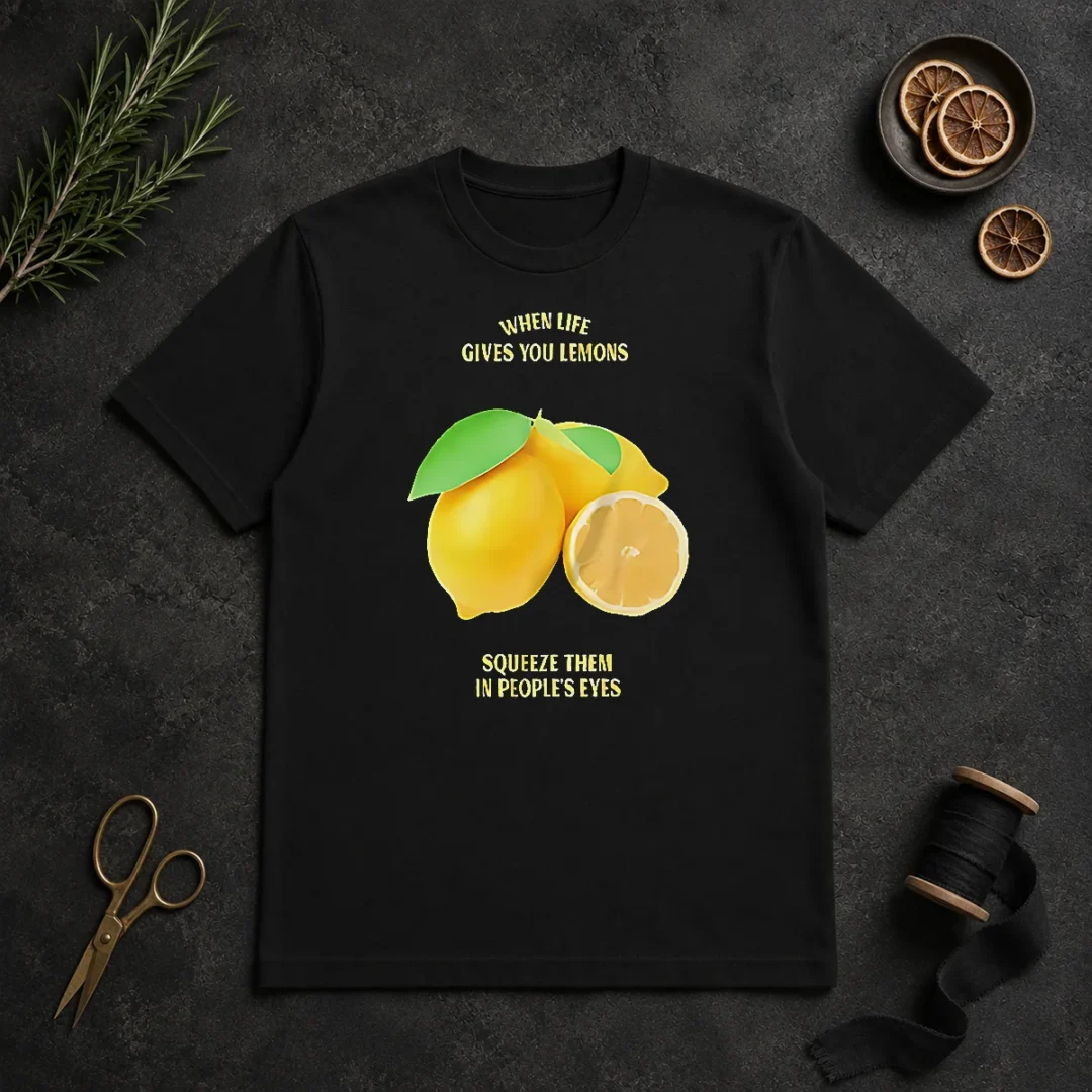 Pretty Nice When Life Gives You Lemons Squeeze Them In People'S Eyes t shirt Pretty Nice When Life Gives You Lemons Squeeze Them In People'S Eyes