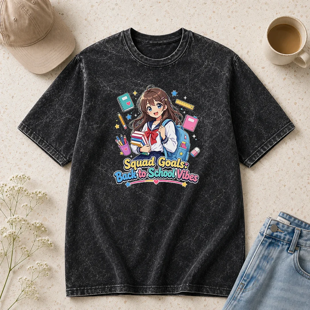 pretty-official-back-to-school-anime-squad-goals-washed-t-shirt Pretty Official Back To School Anime Squad Goals Washed T-Shirt
