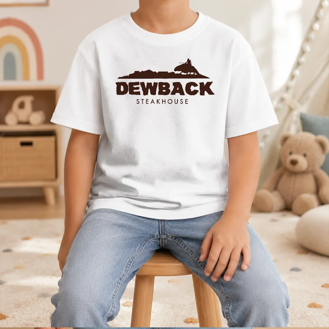 pretty-official-dewback-steakhouse-geek-kids-t-shirt Pretty Official Dewback Steakhouse Geek Kids T-Shirt