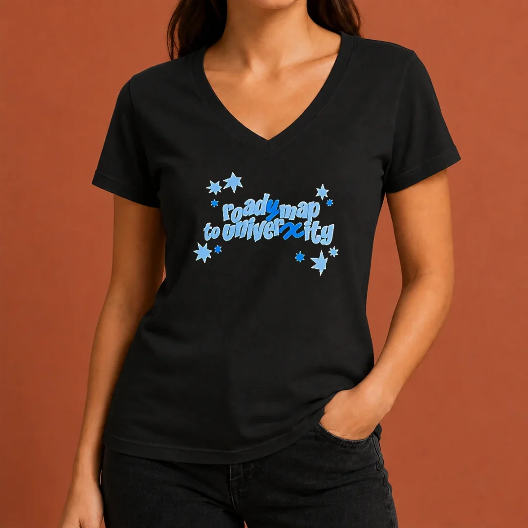 pretty-original-hunter-roady-map-to-university-v-neck-shirt Pretty Original Hunter Roady Map To University V-Neck Shirt