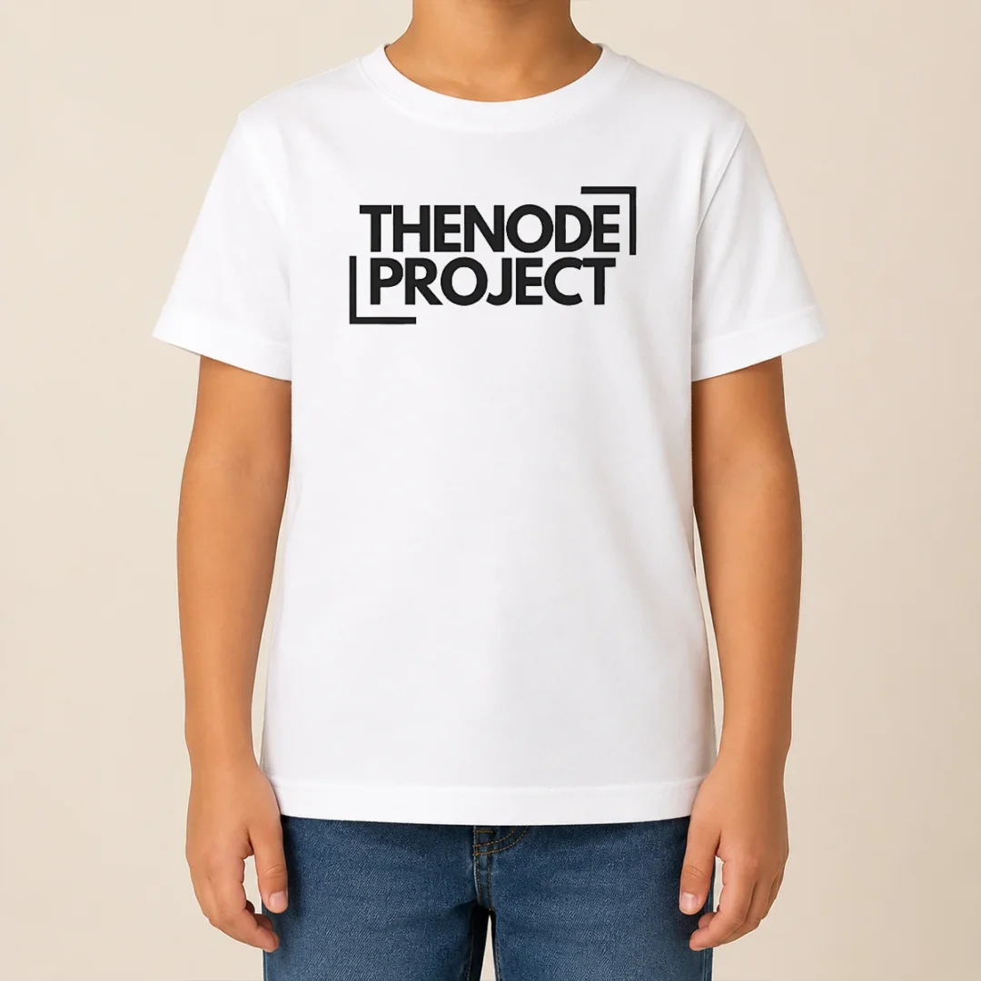 Pretty Original The Node Project Branding Kids T Shirt Pretty Original The Node Project Branding Kids T-Shirt