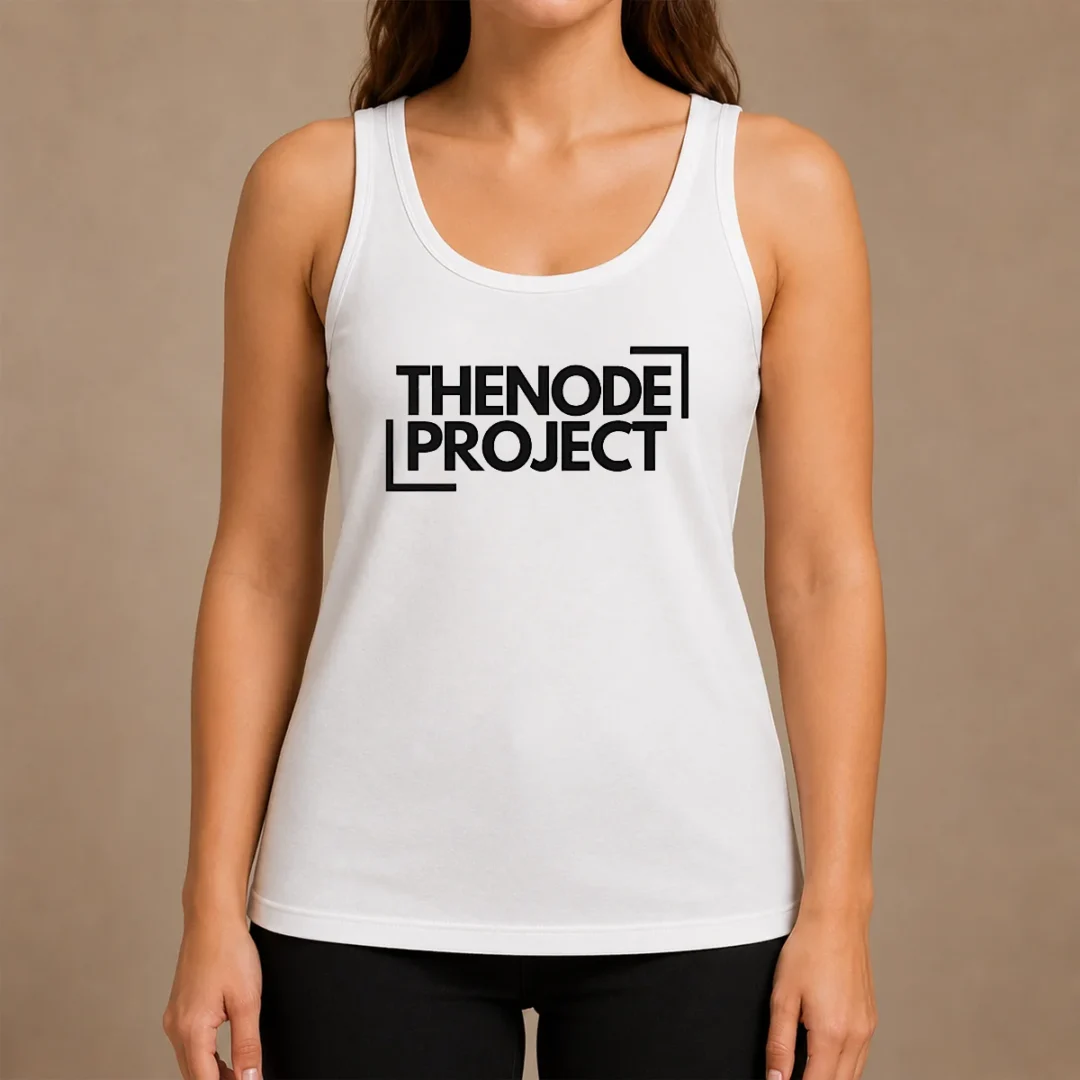 Pretty Original The Node Project Branding Tank Top Pretty Original The Node Project Branding Tank Top