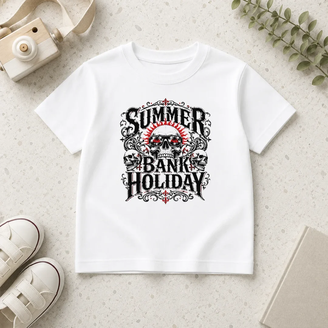 pretty-premium-good-gothic-skull-sunglasses-summer-bank-holiday-kids-t-shirt Pretty Premium Good Gothic Skull Sunglasses Summer Bank Holiday Kids T-Shirt