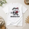 Pretty Premium Hong Kong Will Fuck You Cartoon Middle Finger