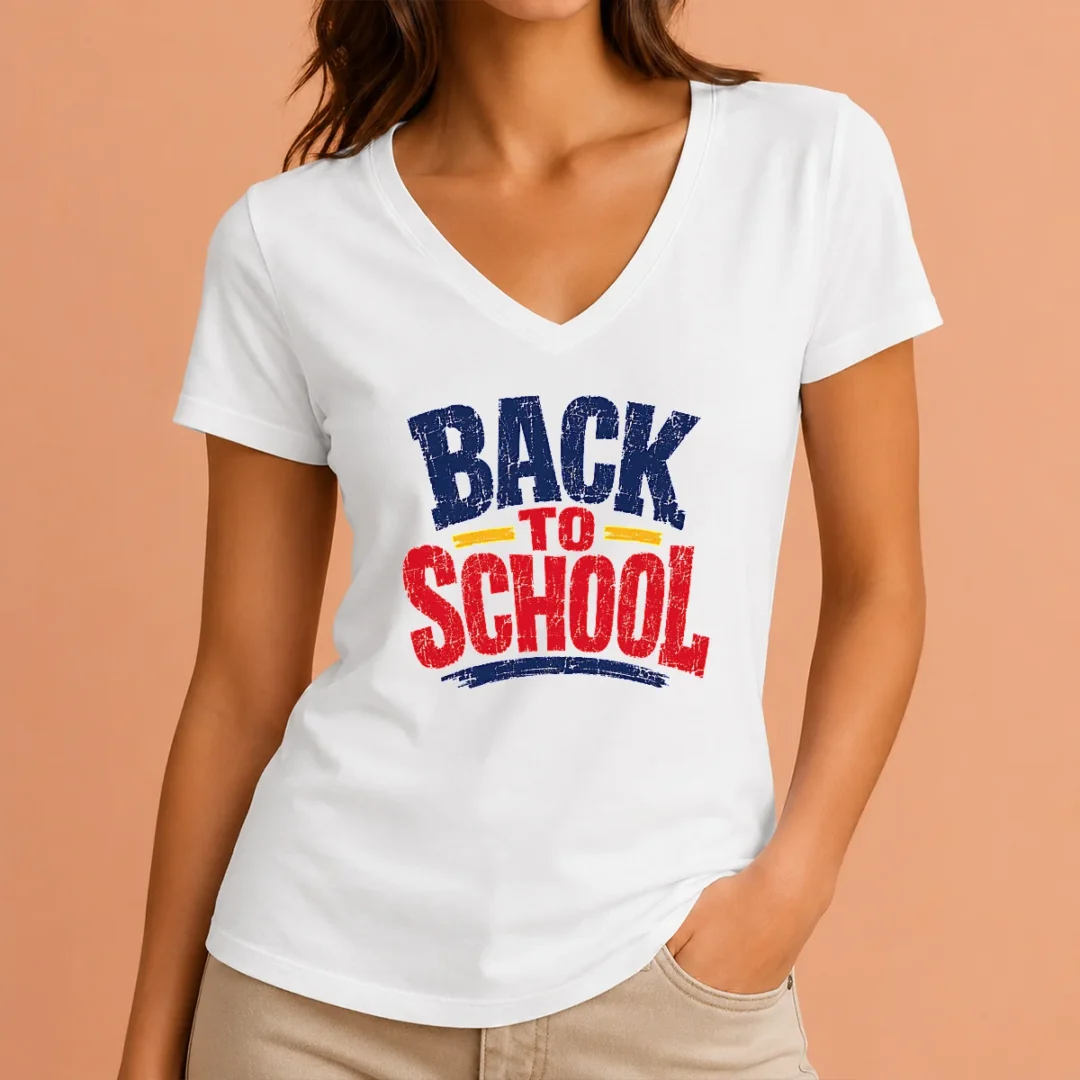 pretty-premium-pixel-art-8-bit-back-to-school-backpack-globe-v-neck-shirt-1 Pretty Premium Pixel Art 8 Bit Back To School Backpack Globe Shirt - Image 2