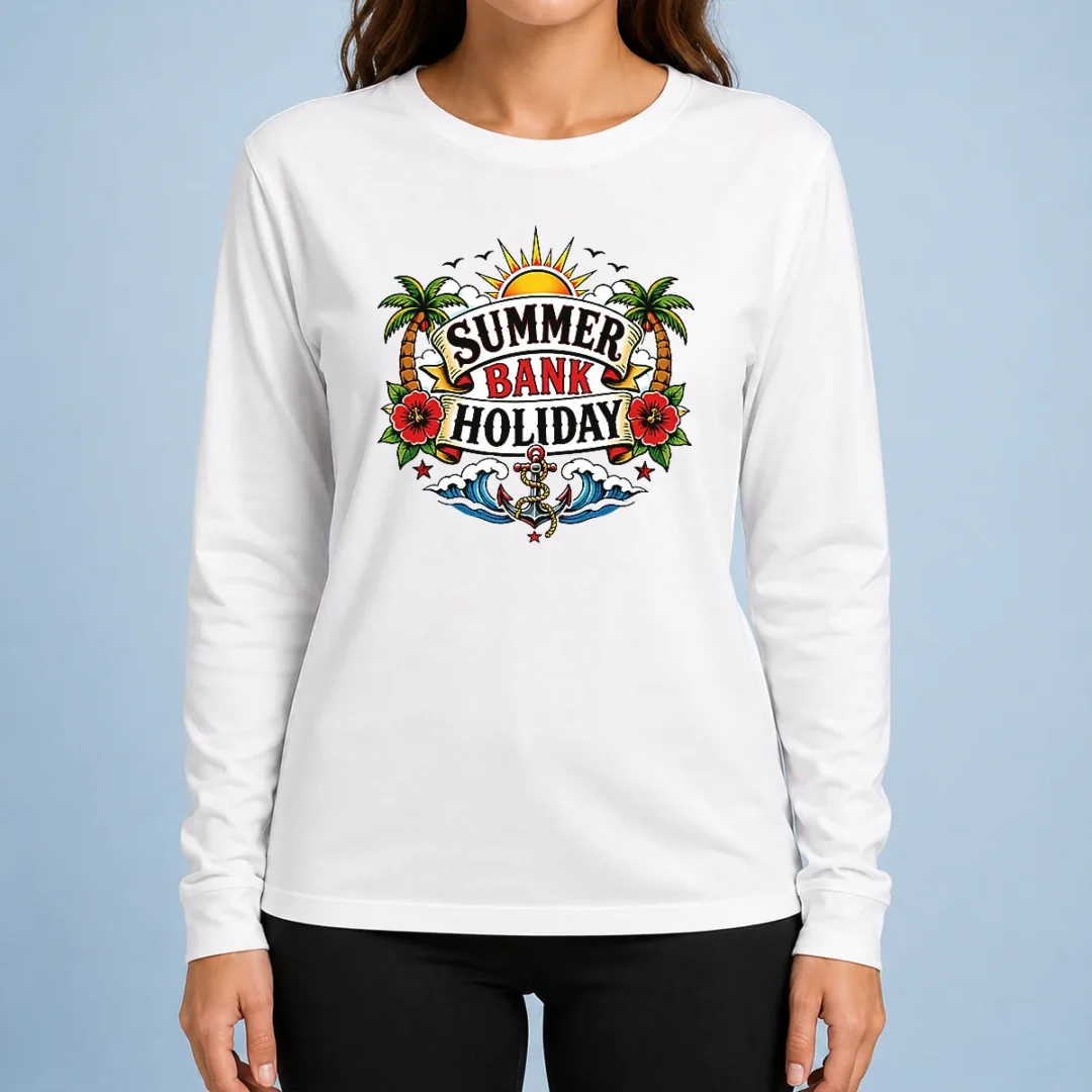 pretty-premium-traditional-tattoo-summer-bank-holiday-anchor-hibiscus-long-sleeve-shirt Pretty Premium Traditional Tattoo Summer Bank Holiday Anchor Hibiscus Long Sleeve Shirt