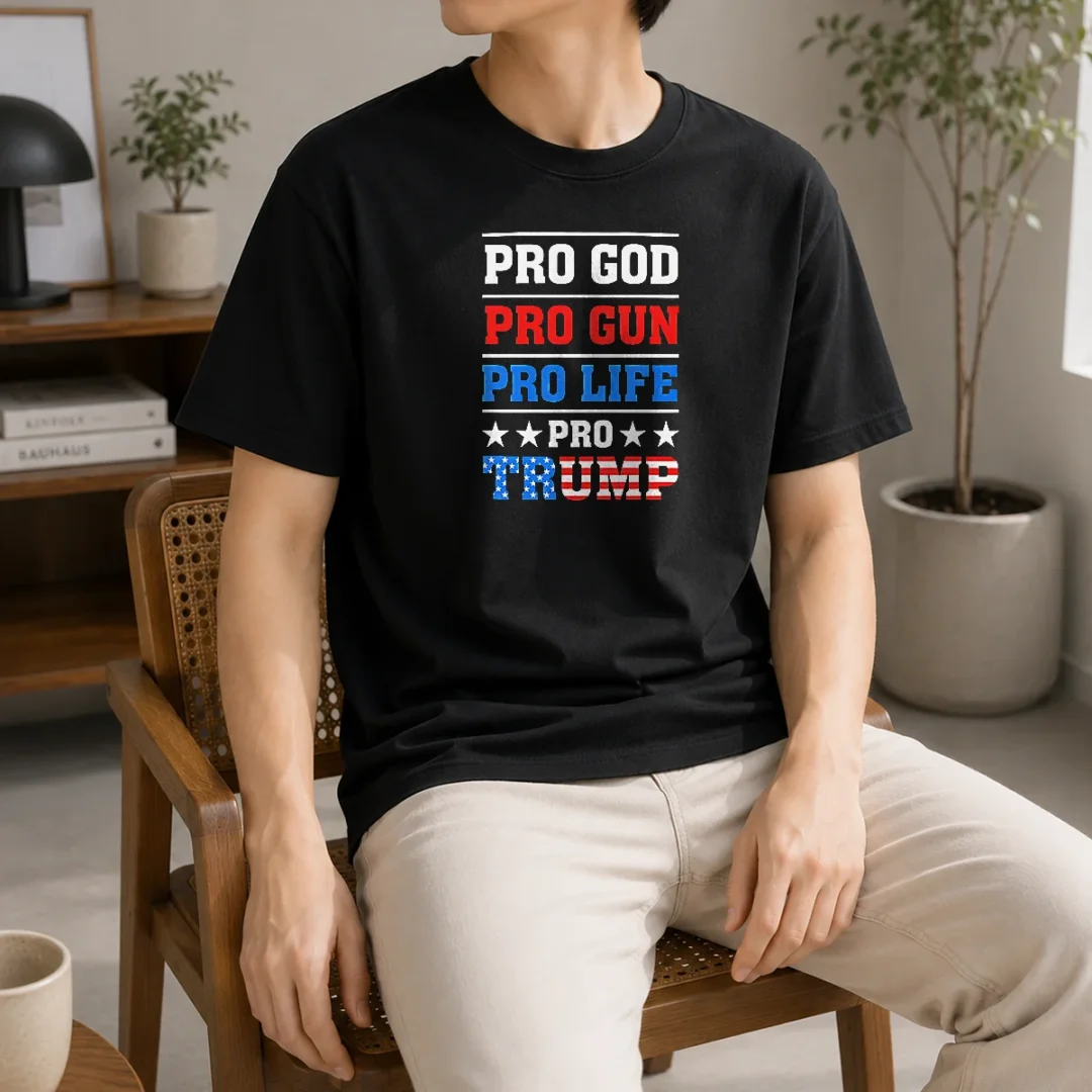 pretty-pro-god-pro-gun-pro-life-pro-trump-conservative-t-shirt-2 Pretty Pro God Pro Gun Pro Life Pro Trump Conservative