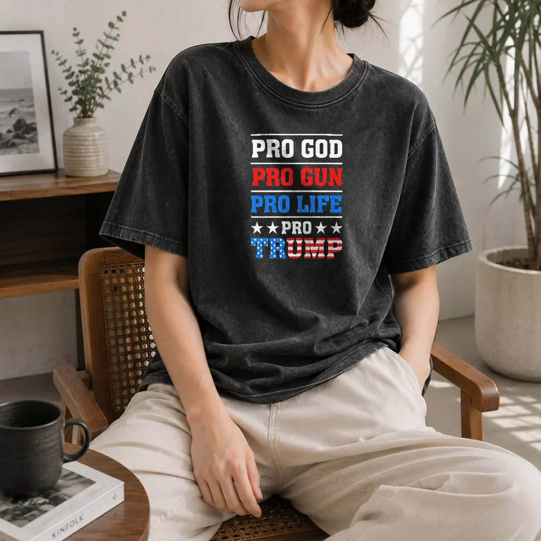 pretty-pro-god-pro-gun-pro-life-pro-trump-conservative-washed-t-shirt-1 Pretty Pro God Pro Gun Pro Life Pro Trump Conservative Washed T-Shirt
