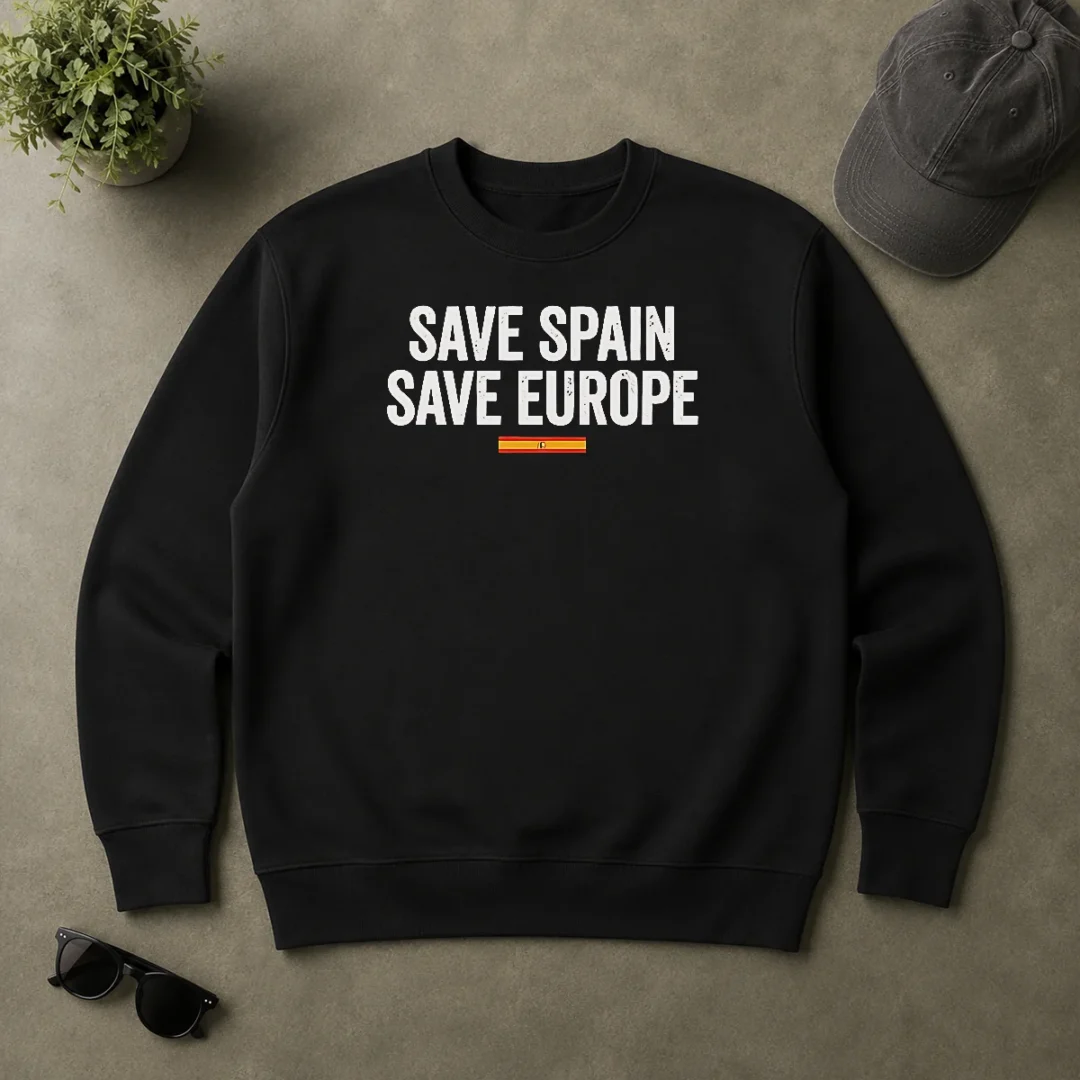 Pretty Top Save Spain Save Europe Spanish Flag Patriotic Sweater Pretty Top Save Spain Save Europe Spanish Flag Patriotic Sweater