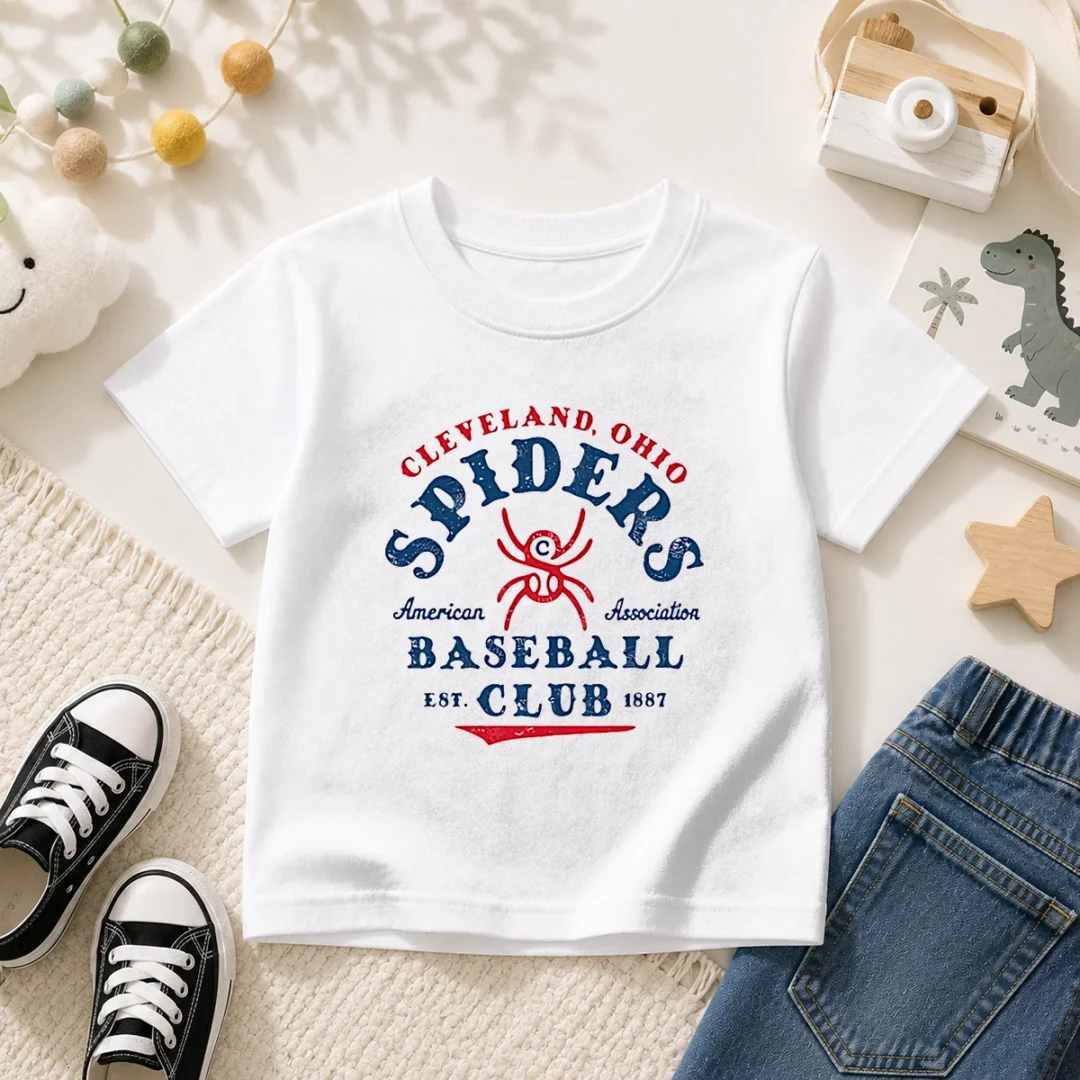 pretty-vintage-cleveland-spiders-american-association-baseball-club-est-1887-kids-t-shirt-kid-t-shirt Pretty Vintage Cleveland Spiders American Association Baseball Club Est 1887 Kids T-Shirt