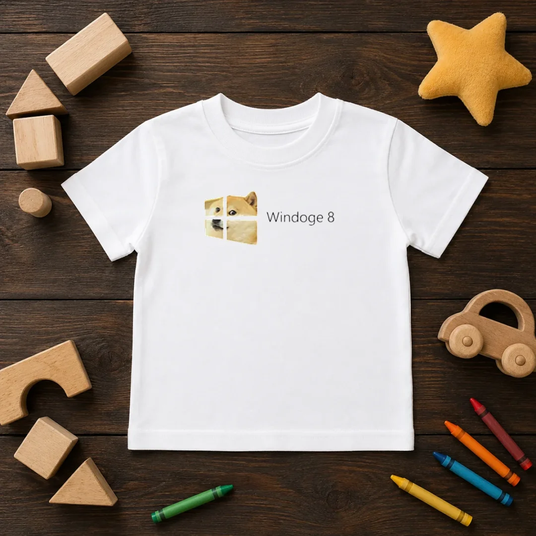 pretty-windoge-8-doge-windows-logo-kids-t-shirt Pretty Windoge 8 Doge Windows Logo Kids T-Shirt
