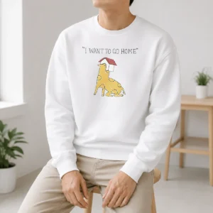 Funny I Want To Go Home Sweater