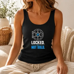 Good Premium Crypto Vault Hodl Locked Not Sold Dash Tank Top