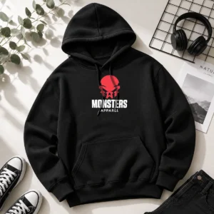 Pretty Monsters Logo Streetwear Hoodie