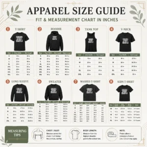 Size chart for Pretty Official Quote Apparel Feeling Vulnerable If Any Pretty Girls Want To Manipulate Me with measurements in inches and cm to help choose the right fit