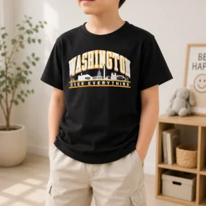 Good Washington Over Everything Skyline District Of Columbia Kids T-Shirt