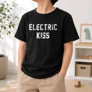 Nice Awesome Jennie Blackpink Electric Kiss Kids T-Shirt