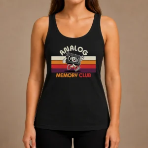 Premium Top Analog Memory Club Tank Top