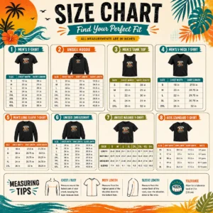 Size chart for Awesome Original Grandparents Day Thank You Cartoon With Cozy Swing with measurements in inches and cm to help choose the right fit