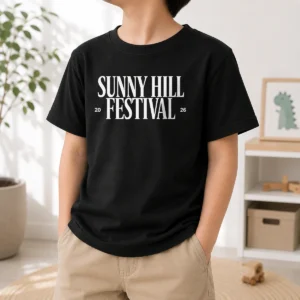 Hot Dua Lipa 2026 Sunny Hill Festival Day 3 Kids T-Shirt