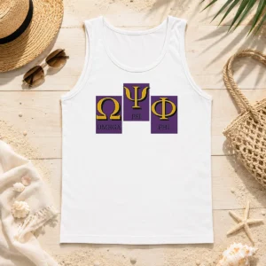 Original Omega PSI PHI Logo Tank Top