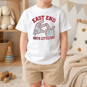 Nice Pretty East End North Little Rock Kids T-Shirt