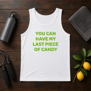 Top You Can Have My Last Piece Of Candy Sweet Tank Top